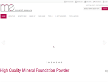 Tablet Screenshot of mineralessence.com